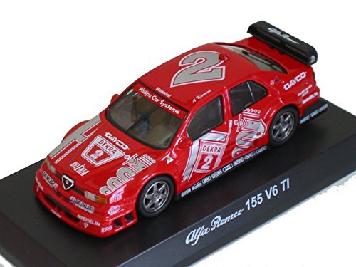 京商 1/64 アルファロメオ ミニカーコレクション2 155 V6 Ti DTM94 No2 A・(中古品)