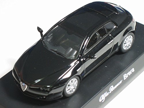 「ほぼ新品」京商 1/64 アルファロメオ ミニカーコレクション2 Brera ブレラ 黒(中古品)