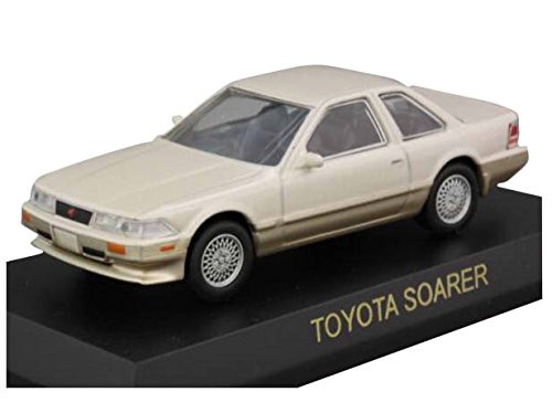 京商 1/64 トヨタ ミニカーコレクション トヨタ ソアラ クリスタル ホワイ (中古品)