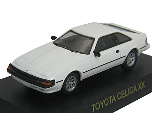 京商 1/64 トヨタ ミニカーコレクション トヨタ セリカXX 白(中古品)の