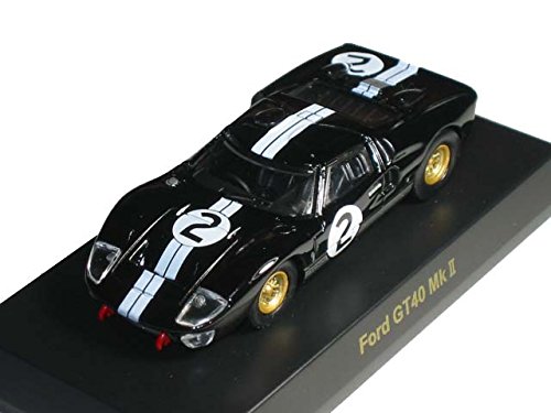 京商 1/64 USAスポーツカー ミニカーコレクション1 フォード GT40 Mk?U #2(中古品)