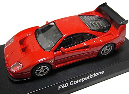 「ほぼ新品」京商 1/64 フェラーリ ミニカーコレクション4 F40コンペティツィオーネ赤  (中古品)