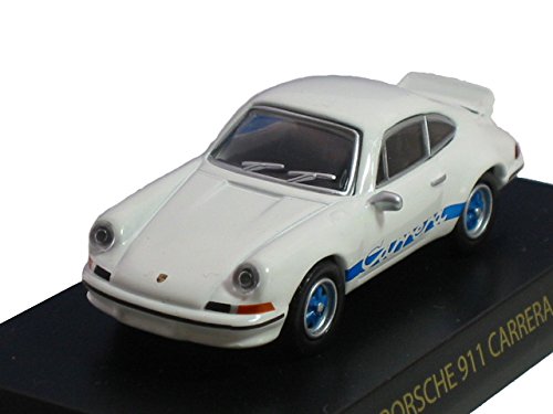 「ほぼ新品」京商 1/64 ポルシェ ミニカーコレクション1 911 カレラRS ブルーライン/ホ (中古品)