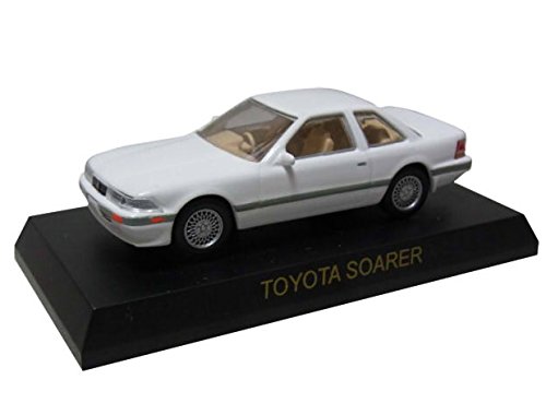 「非常に良い」京商 1/64 トヨタ ミニカーコレクション トヨタ ソアラ 白 1988(中古品)