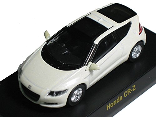 「ほぼ新品」京商 1/64 HONDA ミニカーコレクション CR-Z 白(中古品)