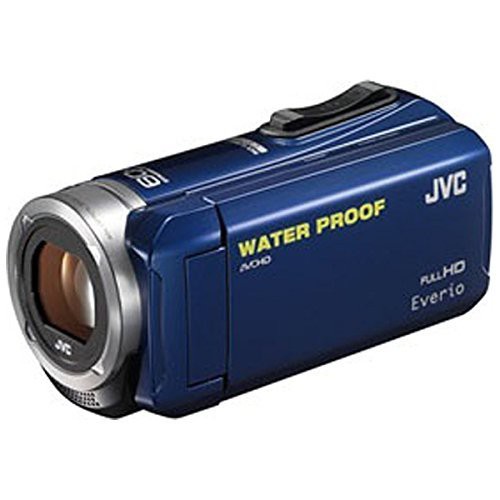 JVC SD対応 8GBメモリー内蔵 5m防水・防塵・耐衝撃フルハイビジョンビデオ (中古品)