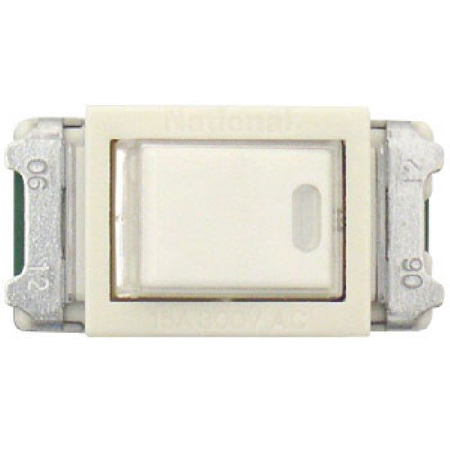 「未使用品」パナソニック(Panasonic) フルカラー埋込ほたるスイッチB 片切 ネーム付 WN(中古品)