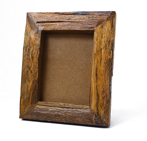 フォトフレーム 廃材 M ブラウン 24071507(中古品)