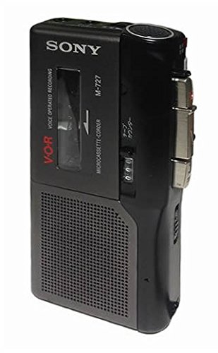 SONY V.O.R マイクロカセットレコーダー　M-727(中古品)