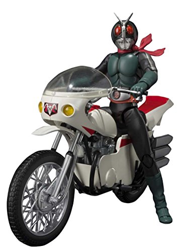 「非常に良い」S.H.フィギュアーツ 仮面ライダー旧2号＆サイクロン号(改造Ver.)セット 約1(中古品)