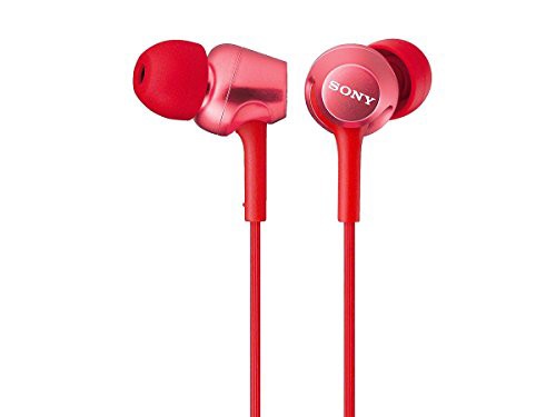 ソニー イヤホン MDR-EX250 : カナル型 レッド MDR-EX250 R(中古品)の通販は