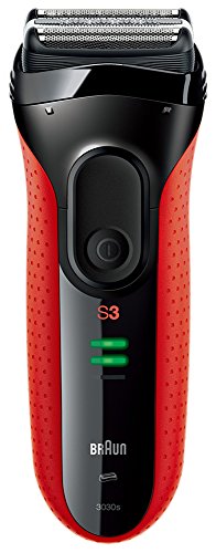 「非常に良い」ブラウン シリーズ3 メンズ電気シェーバー 3枚刃 3030s 丸ごと水洗い可(中古品)