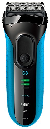 「未使用品」 Amazon.co.jp 限定 ブラウン メンズ電気シェーバー シリーズ3 3040s 3枚(中古品)