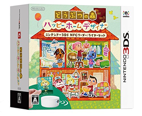 「未使用品」どうぶつの森　ハッピーホームデザイナー　ニンテンドー3DS NFCリーダー/ラ(中古品)