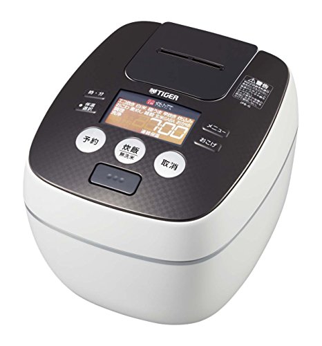 タイガー 炊飯器 5.5合 圧力 IH クールホワイト 炊きたて 炊飯 ジャー JPB-(中古品)