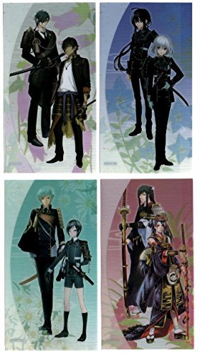 刀剣乱舞全6種クリアファイルファミリーマート 刀剣乱舞全6種クリア