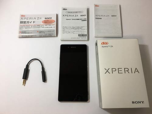 未使用 au SONY Xperia Z4 SOV31 ブラック ムスビー｜SONY au Xperia Z4 SOV31 Black 181【Xperia Z4 SOV31