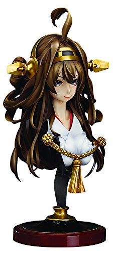 「ほぼ新品」分け取りこれくしょん -艦これ- 金剛 半身像 押し並べて版 為し遂げる品図形(GOOD SMILE(中古品)