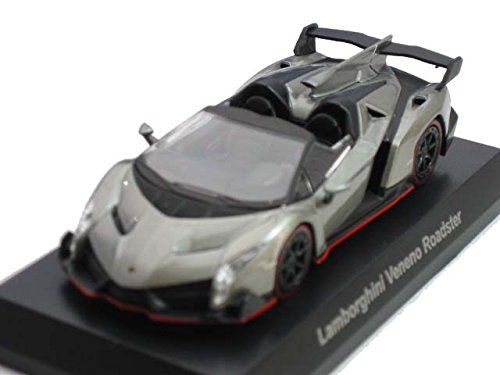 「ほぼ新品」京商　1/64　 ランボルギーニ　 ミニカーコレクション５　ヴェネーノ ロー (中古品)