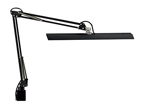 Z-LIGHT LEDデスクライト Z-10N B ブラック 明るさ2430Lｘ 連続調光(中古品)