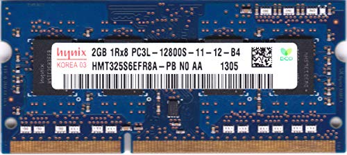 hynix 低電圧メモリ(1.35 V) PC3-12800S (DDR3-1600) 2GB SO-DIMM 204pin  (中古品)