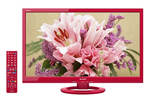 シャープ 24V型 液晶 テレビ AQUOS LC-24K30-R ハイビジョン 外付HDD対応( (中古品)