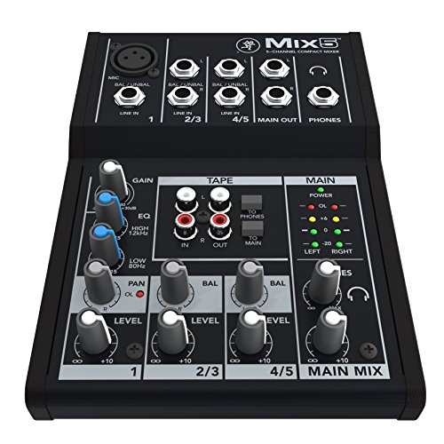 「非常に良い」MACKIE マッキー 超コンパクトアナログミキサー MIX5 国内正規品(中古品)