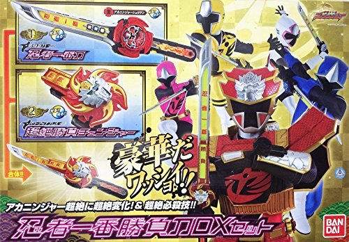 バンダイ 手裏剣戦隊ニンニンジャー 忍者一番勝負刀DXセット(中古品)の通販は 32,670円