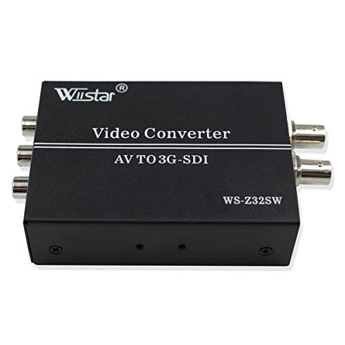 Wiistar AV CVBS から 3G-SDI オーディオ ビデオ コンバーター コンポジッ (中古品)の通販は 19,476円