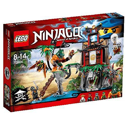 レゴ (LEGO) ニンジャゴー 離れ小島 ティガー島 70604(中古品)