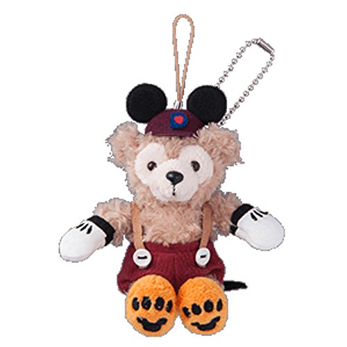 ディズニーハロウィーン2015年 ダッフィー ぬいぐるみストラップ(ミッキー)(中古品)