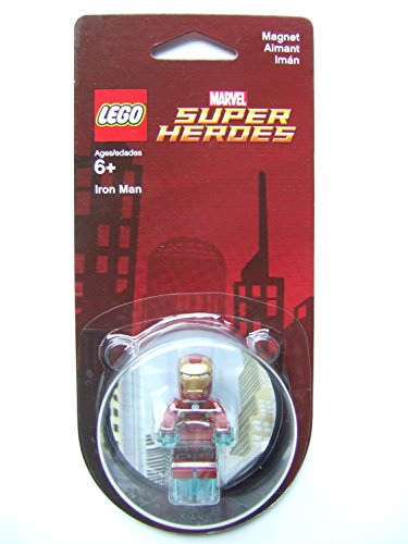 「ほぼ新品」レゴ スーパー ヒーローズ ミニフィギュア アイアンマン マグネット [並行 (中古品)