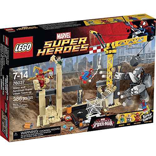 LEGO Super Heroes Rhino and Sandman Super Villain Team-up 76037 レゴス(中古品)