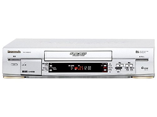 Panasonic (パナソニック) BSチューナー内蔵S-VHSビデオ NV-SVB300(中古品)