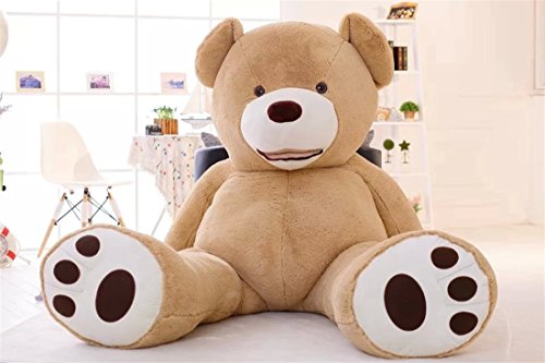 「ほぼ新品」ぬいぐるみ　くま　テディベア　特大　クマ　大きい　動物　200cm　可愛い (中古品)