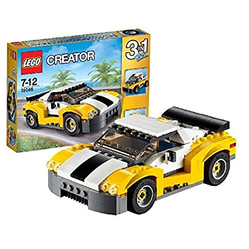 「非常に良い」レゴ (LEGO) クリエイター スポーツカー（イエロー） 31046(中古品)