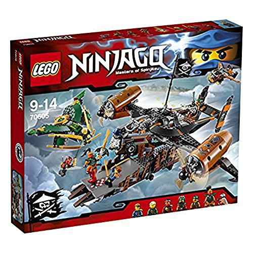 レゴ (LEGO) ニンジャゴー 空賊母艦ミスフォーチュン号 70605(中古品)