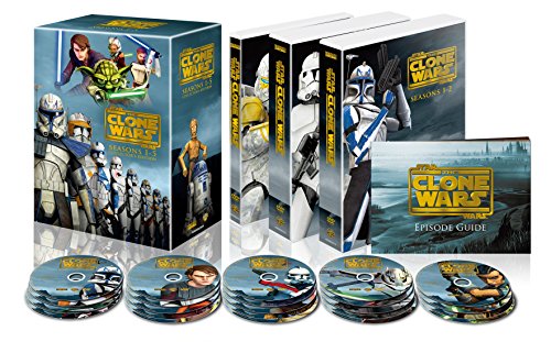 「ほぼ新品」スター・ウォーズ:クローン・ウォーズ シーズン1-5 コンプリート・セッ ト((中古品)