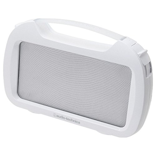 オーディオテクニカ アクティブスピーカー(防水タイプ) ホワイト AT-SPP400(中古品)