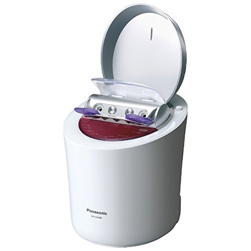 「ほぼ新品」パナソニック スチーマー（ピンク調）Panasonic　ナノケア / W温冷エステ　(中古品)