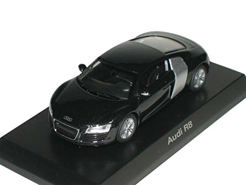 「ほぼ新品」京商 1/64 アウディ ミニカーコレクション Ｒ８　黒(中古品) 5,731円