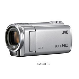 「非常に良い」JVCKENWOOD JVC ビデオカメラ EVERIO 内蔵メモリー8GB シルバー GZ-E311-S(中古品)