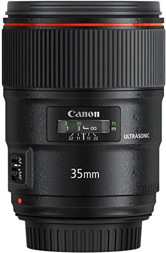 「ほぼ新品」Canon 単焦点レンズ EF35mm F1.4L II USM フルサイズ対応(中古品)