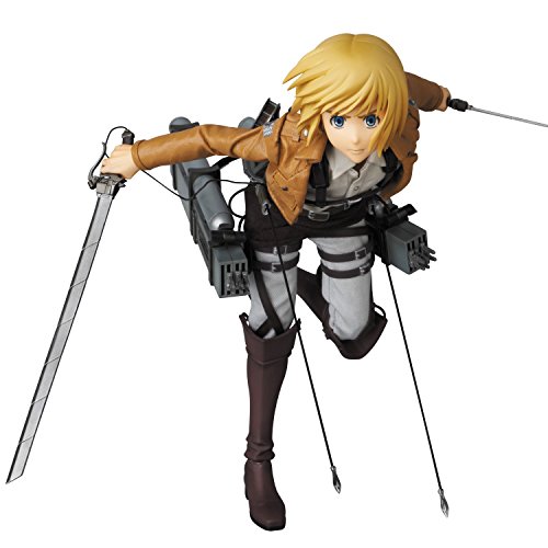 「未使用品」Medicom Attack on Titan: Armin Arlert Real Action Hero Figure [並行輸 (中古品)