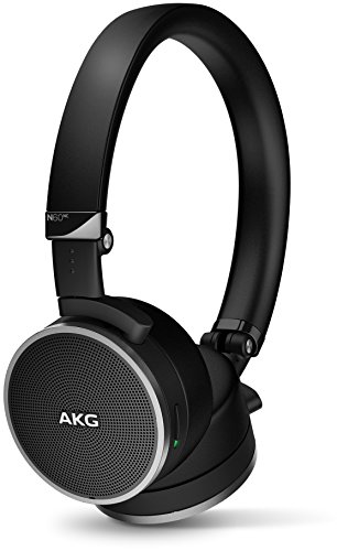 AKG N60NC ヘッドホン 密閉型/ノイズキャンセリング ブラック N60NC  国内(中古品)