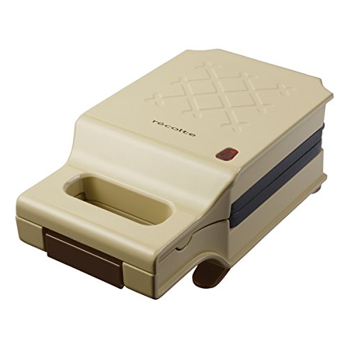 「未使用品」レコルト プレスサンドメーカー キルト ベージュ RPS-1 (BE)(中古品)