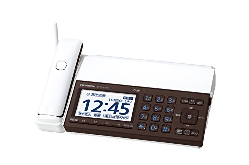 パナソニック デジタルコードレスFAX 親機のみ スマホ連動 Wi-Fi搭載 ピア (中古品)