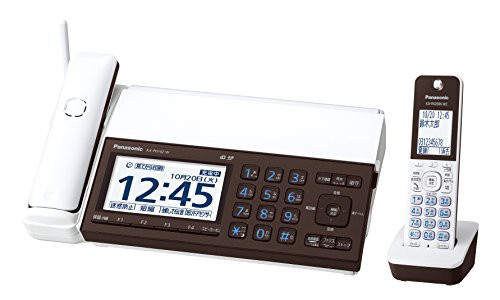 パナソニック デジタルコードレスFAX 子機1台付き スマホ連動 Wi-Fi搭載 ピ(中古品)の通販は