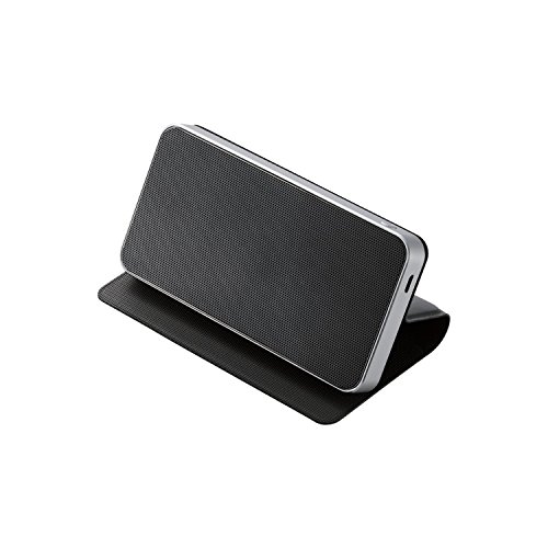 エレコム コンパクトワイヤレススピーカー Bluetooth対応/フラップケース付(中古品)