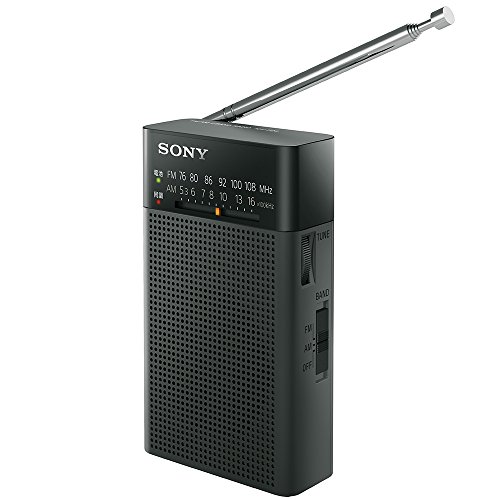 「未使用品」ソニー SONY ハンディーポータブルラジオ ICF-P26 : FM/AM/ワイドFM対応 縦(中古品)